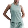 Solid Color Slim Fit Sleeveless Top Women Tops Green HQ0621017