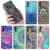 Mandala Chakra Yoga Phone Case For Xiaomi POCO F2 F3 M2 M3 M4 X3 X4 Pro NFC F4 GT 5G F1 X2 C3 C31 C40 M5S Soft TPU Black Cover