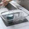 Stainless Steel Expandable Sink Colander Fine Mesh Sink Strainer Sink Drainer Basket  Vegetables