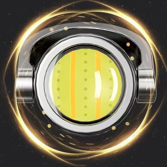 Mini Flashlight 5 Lighting Modes Dual Light Source Waterproof Rechargeable Keychain Flashlight Camping LED Torch