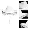 Bridal Cowgirl Hats Glitter Rhinestones Cow Girl Hat Adult Size Wedding Cowboy Hat for Bachelorette Party 3 Color