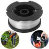 3Pcs Replacement Grass Trimmer Spool Nylon Line BLACK + DECKER AF-100-3ZP