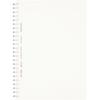 KOKUYO Note Soft Ring Notebook Clear 80 Sheets A5 Graph Dot Ruled Transparent S-SV538WT-T