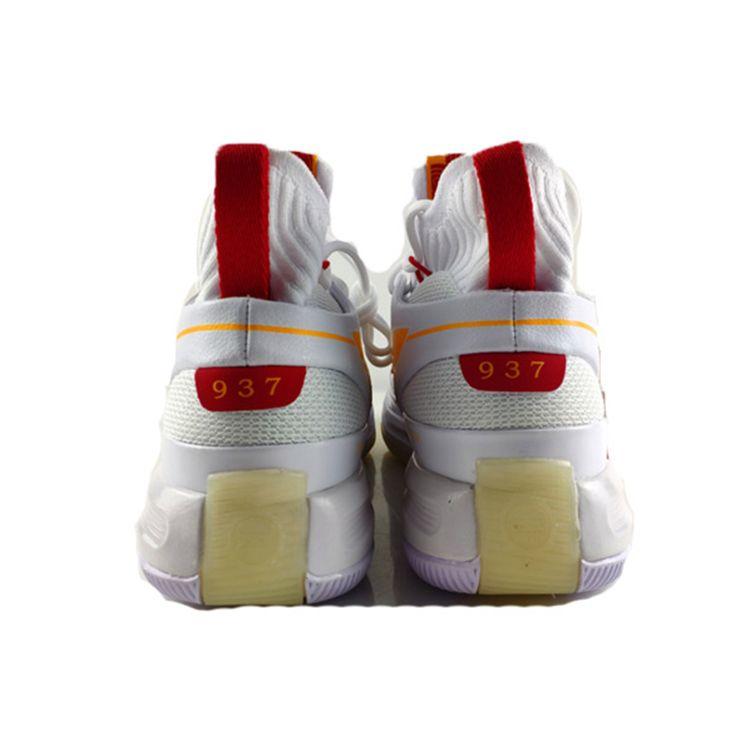 Баскетбольные кроссовки Li Ning 937 High-Top Retro, мужские, красные, белые, ABPP035-2
