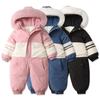 Snowsuit for Kids Toddler One Piece Snowsuit Ski Suits Girls and Boys Hooded Waterproof Jumpsuits Overalls Winter Warm Snowboard Coat Outdoor Jackets