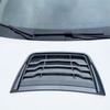 Universal Car Hood Air Vents Trim, Automobile Fake Air Vent Intake Stickers Decorative Hood Scoop Exterior Accessories