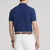 Polo Ralph Lauren Logo Embroidered Slim Fit Short Sleeve Polo Shirt Men Tops Clear-Water-Blue MNPOKNI1N821113-410