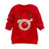 Toddler Baby Long Sleeve Print Christmas Deer Tops  Sweatshirt
