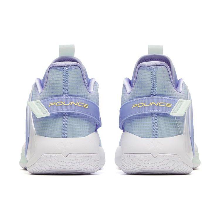 Anta Jump 2.0 GH Shock Absorption Non-Slip Durable Low-Top Basketball Shoes Men Sneakers Blue Green 112311602-1