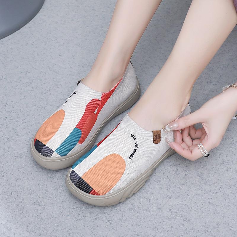 Women Sneakers Shoes Fashion Women Vulcanized Shoes High Quality Flats Shoes Women Walking Blatform Plus Size Zapatillas Mujer