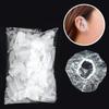 100Pcs Waterproof Ear Cover Bath Shower Salon Ear Protector Hair Dyeing Earmuffs