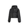 Sports Casual Warm Cotton Jacket Women Jacket Black DQ7150-010