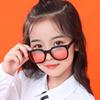 Ultra-light Soft Silicone Fashion Polarized Sunglasses for Children Boys and Girls Trend Box Sunglasses