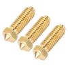 3Pcs 3D Printer Brass Nozzle Kit for Anycubic Kobra 2 Kobra 2 Pro Kobra 2 Maximum Kobra 2 Plus