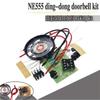 Doorbell Kit NE555 Doorbell Suite Ding Dong Doorbell Digital Doorbell Making Kit DIY Doorbell Kit
