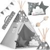 Cotton Tipi Tent - Stars