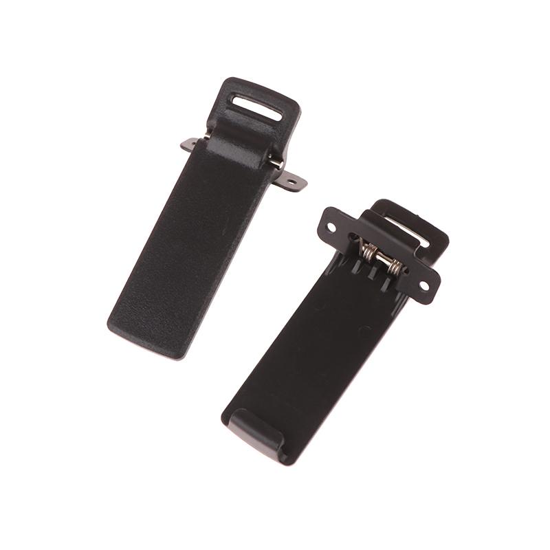 2 Pcs Belt Clips Walkie Talkie Spare Part Back Belt Clip For Baofeng 2-Way Radio Uv5R Accessories