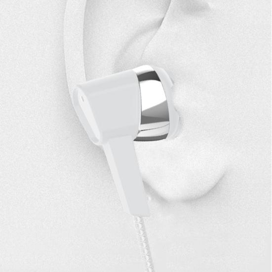 Wired Earphone High Fidelity 6D Surround Sound Effect Ergonomic 3.5mm Stereo Sports In-ear Earbud for Running