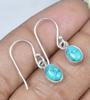 Lab Created Turquoise Gemstone Earring, Women Earring, Gift For Her, Handmade Earring, 925 Sterling Silver
