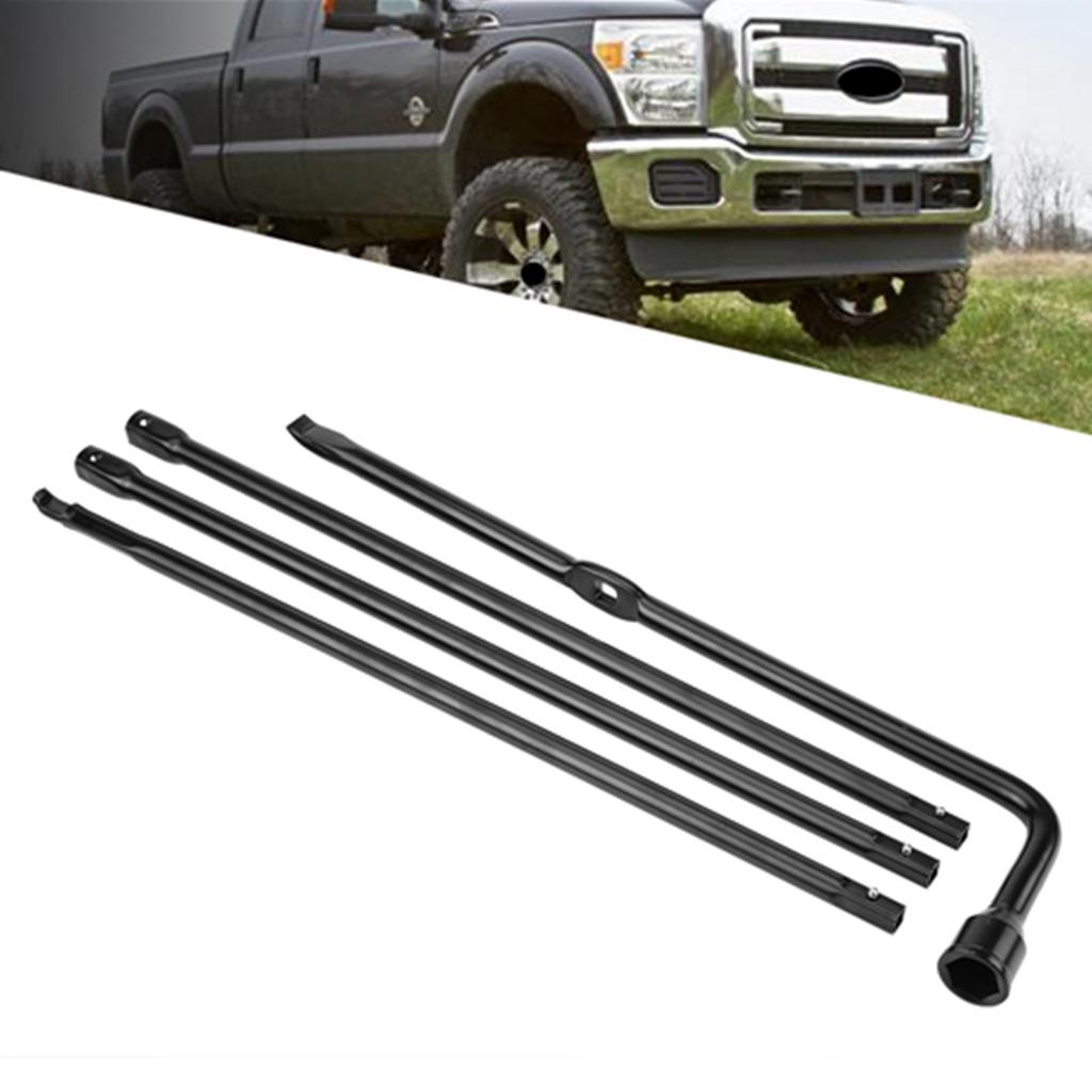 Spare Tire Jack Lug Nut Wrench Handle Kit for 350 450 550 2008?2016