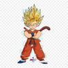 Patches For Clothes Bag Iron On Thermal Stickers Goku Kid Ssj 3 Goku Vegeta Pattern Washable Heat Transfer