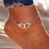Anklet - QD5XO - Silver - Unisex - Cute - 8 Inches