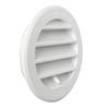 La Ventilazione La Ventilation Grille De Ventilation En Plastique Ronde Encastrable, Blanc, Diamètre 96 Mm - T8DRB