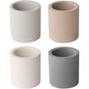 Diatomite Toothbrush Holder Toothpaste Stand Shelf Bathing Accessory for Home Bathroom Storage Cup Diatomite Toothbrush Holder Brown, Beige