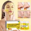 Kojic Acid Turmeric Cotton Sheet Gentle Cleansing Exfoliating Acne Turmeric Kojic Acid Cleansing Pad