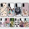 BT11 Bangtan Boys Case for Xiaomi Poco X6 X4 M5 M6 F5 F6 C65 C55 C50 C51 C40 Redmi Note 7 8 14C A3X 13C 12C 11 10A 9C Pro Black Sofe Cover