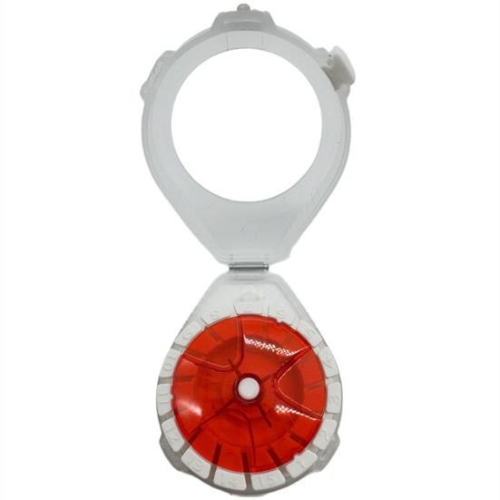 Fishing Line Spooler Box with Clear Lid Quick Line Cutter Anti-Reversal Portable Fish Line Organizer Holder Winding Spooling Tool