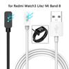 USB Charger for Redmi Watch3 Lite/ Xiaomi Mi Band 8/ Redmi Band 2/ Watch 3 Active/ Smart Band 8 Pro Charging Cable Magnetic