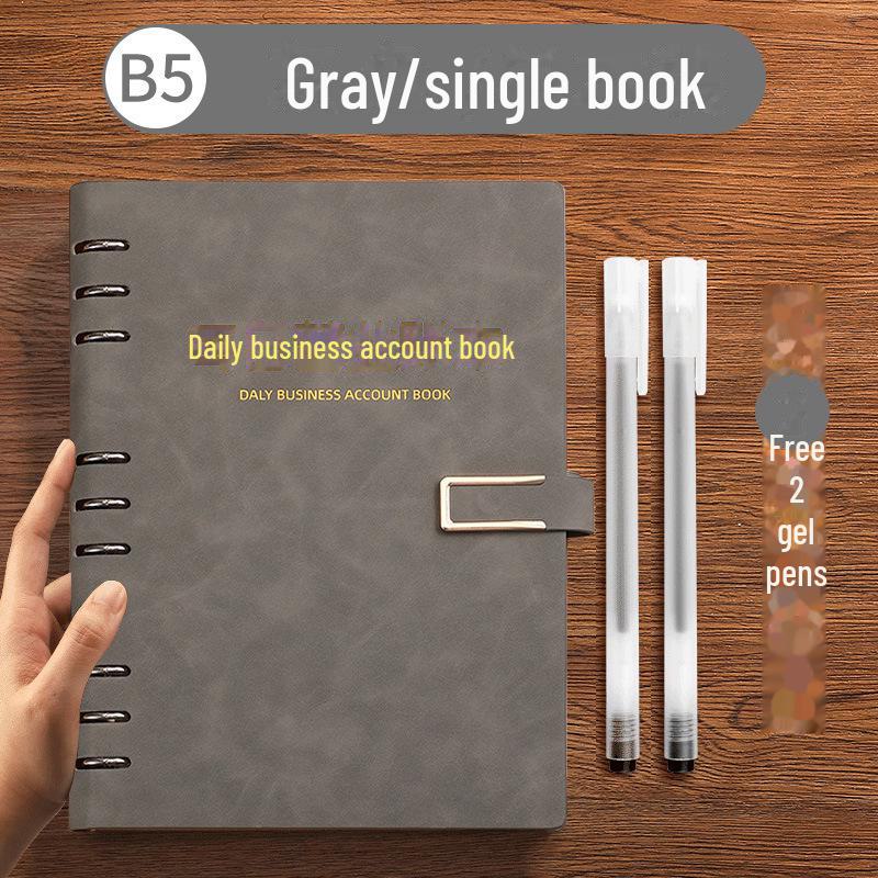 Ежедневный учет расходов B5. Книга учета с отрывными листами.