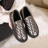 Woman Winter Shoes Plus Plush Keep Warm Casual Slip-on Flat Shoes Ladies Comfort Warm Loafers