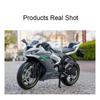 1/12 Kawasaki NIJIA ZX6R Motorcycle Alloy Car Toy Model Front Wheel Left Right Steering Rear Wheel Suspension Vehicle Kids' Gift