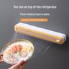 Magnetic Kitchen Plastic Wrap Cutter with Point-Breaking Design for Easy Food Storage