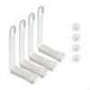 4 Pieces Bed Sheet Holder Clips Mattress Fasteners Easy To Install Tightener Gift Keep In