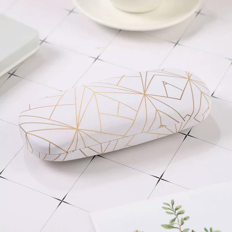 1PC PU Portable for Eyeglasses Smooth Spectacle Cases Fashion Rectangle Sunglasses Box Eyewear Protector