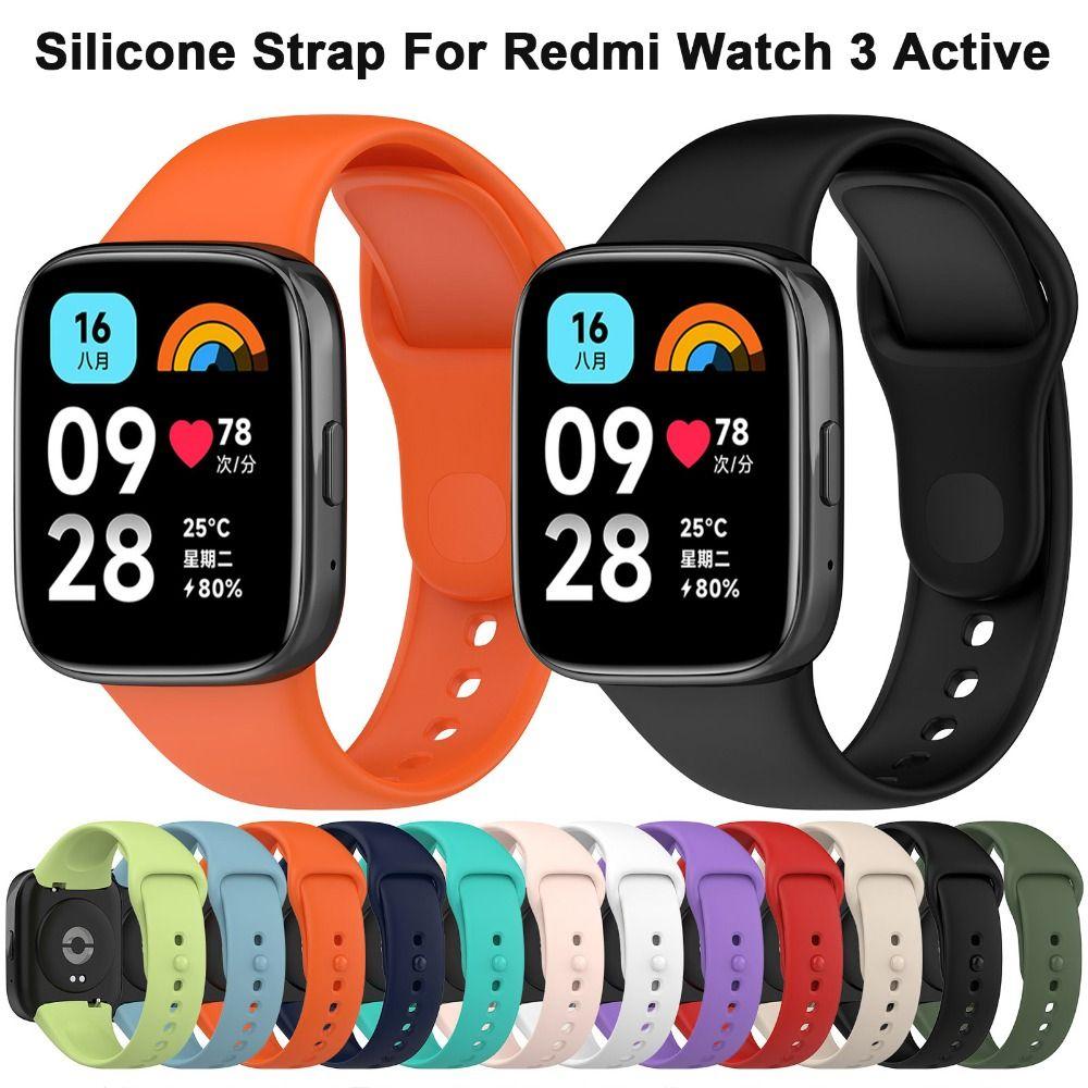Replacement Silicone Strap Smart Bracelet New Wristband for Redmi Watch 3 Active