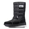 Winter Men's Plus Size Thickened High Barrel Snow Boots Plush Non Slip Casual Cotton Shoes 39-47