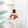 Santa Ornaments Christmas Snowman Gnome Festive Decorations Holiday Supplies