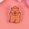 Cute Capybara Pins Bag Pin Brooches Personalized Lapel Badge  Kids Gift