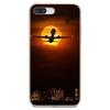 TPU Shell Covers For Oppo Realme 6 7 7i 6i C3 For Xiaomi Poco F3 F2 M3 Pro HTC U11 U12 Plus Plane With Sunset Glow Theme Poster
