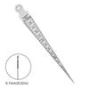 1-15mm Stainless Steel Welding Taper Metric and Imperial Depth Ruler  Tapering Measurement