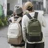 Student Schoolbag Female Colorblock Large Capacity Computer Backpack Male Junior High School Backpack