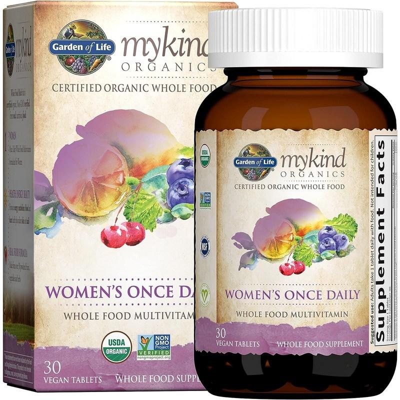 MyKind Organic Women's Multivitamin 30 Tablets Garden of Life, 30 Tablets, 1 Unit