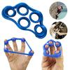 Hand Finger Strength Exerciser Trainer Strengthener Grip Resistance Band Tension