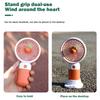 Desktop Table Cooling Fan with Detachable Base Personal Cooling Fan Cute Design Desk Cooling Face Fan for Indoor Outdoor Travel