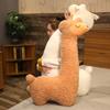 130cm Big Size Alpaca Plush Toys Stuffed Soft Animal Sheep Plush Pillow Lovely Llama Cushion