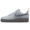 Air Force 1 07 Wolf Grey Kumquat Men Sneakers Cool-Grey White DR0155-001